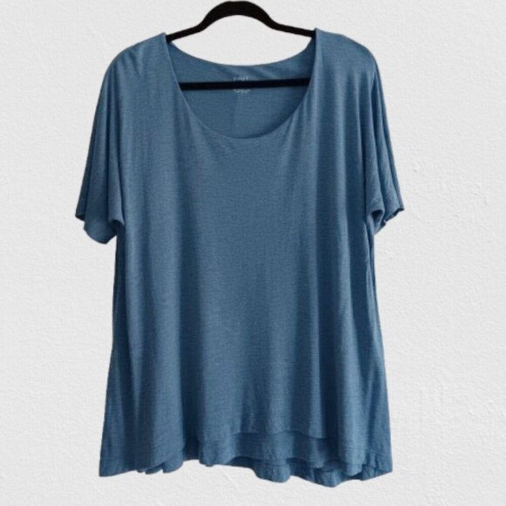 ❌3/$10❌ J Jill Purejill Blue PJ Elliptical Top